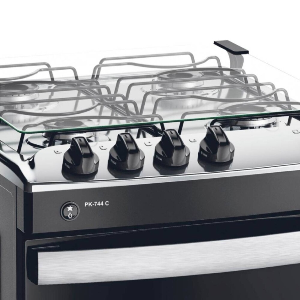 COCINA COMBINADA-GRILL-50Lts.ENCENDIDO-LUZ-PATA ALTA blanco