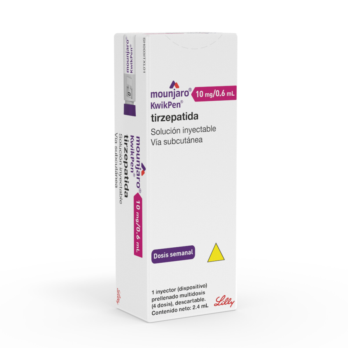 Mounjaro 10mg/0.6ml KwikPen Solución Inyectable 