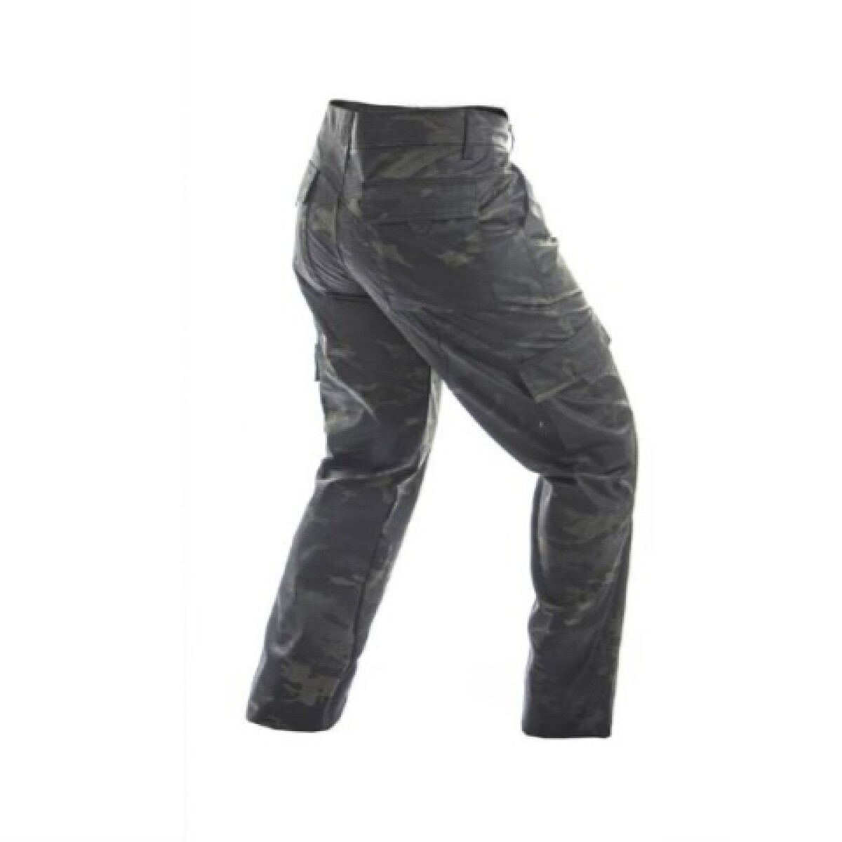 Pantalón táctico en tela antidesgarro con protección UV50+ - Fox Boy - Multiforest Black 