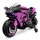 Moto A Batería Ninja Con Ruedas Luces Música Y USB Rosa