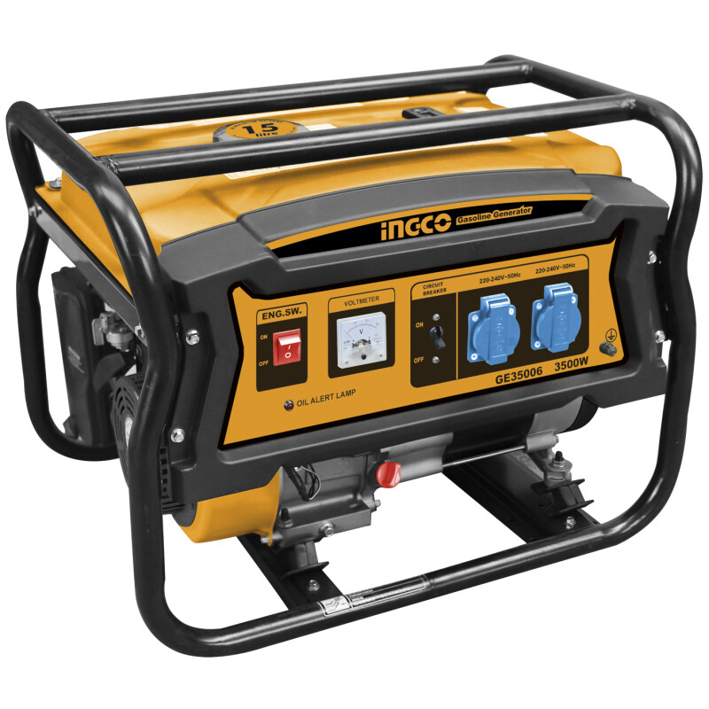 GENERADOR 3.5 KW INGCO GE35006 INDUSTRIAL A NAFTA GENERADOR 3.5 KW INGCO GE35006 INDUSTRIAL A NAFTA