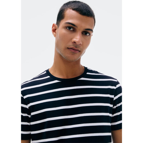 CAMISETA MM MASC AZUL ESCURO