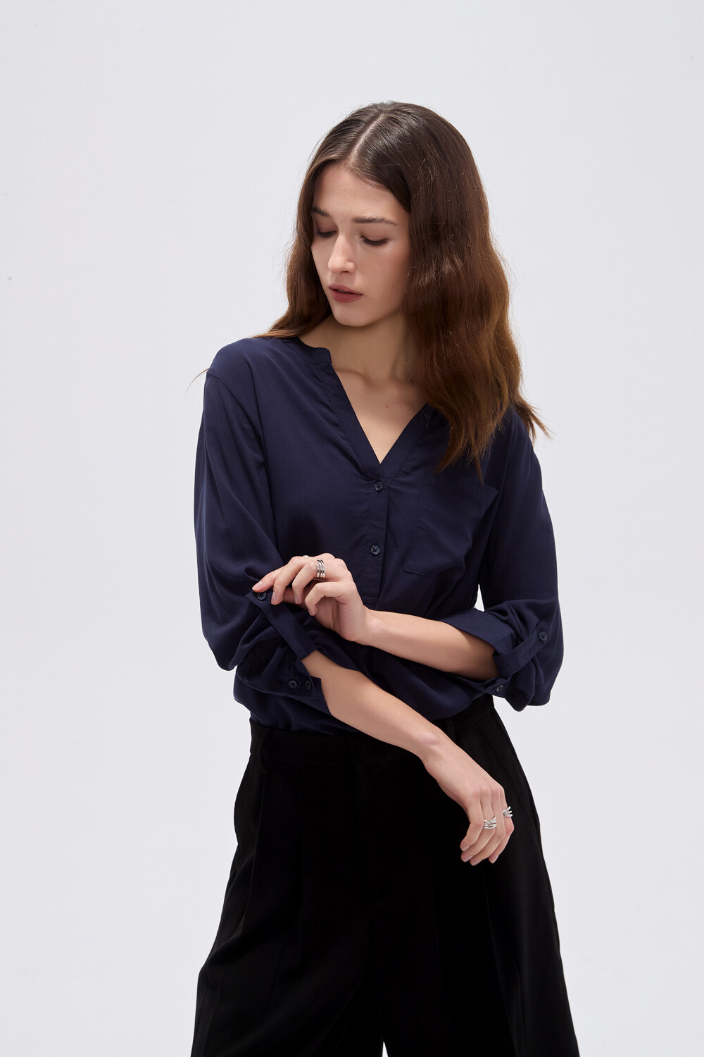 Blusa Au Azul Noche