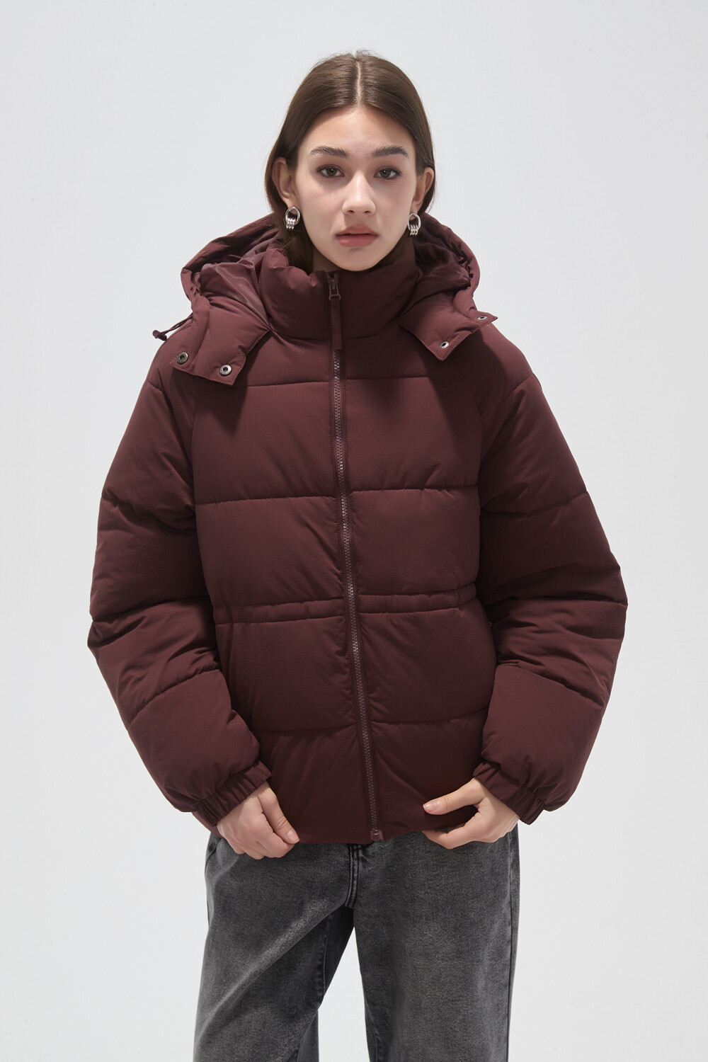 Campera Calda Cereza Oscuro