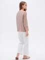 Blusa Zil Taupe Claro