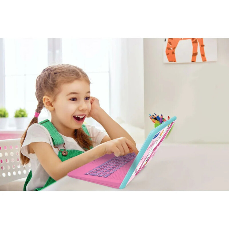 Laptop Disney Lexibook educativa bilingüe diseño Unicornio
