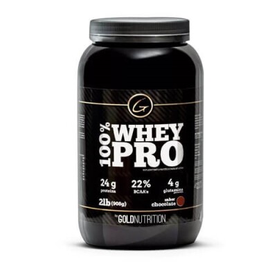 Proteína 100% Whey Pro Gold Nutrition Chocolate 2 Lbs. Proteína 100% Whey Pro Gold Nutrition Chocolate 2 Lbs.