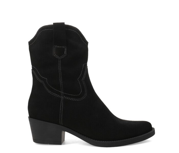 Botas de Mujer Miss Carol Aret Texana Negro