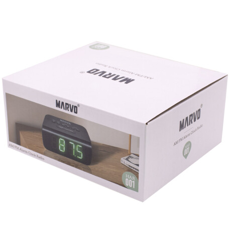Radio Reloj Digital con AM/FM Marvo HAR-001 Radio Reloj Digital con AM/FM Marvo HAR-001