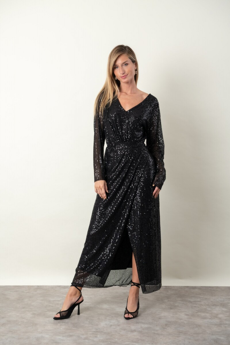 VESTIDO TURMALINA - Negro 