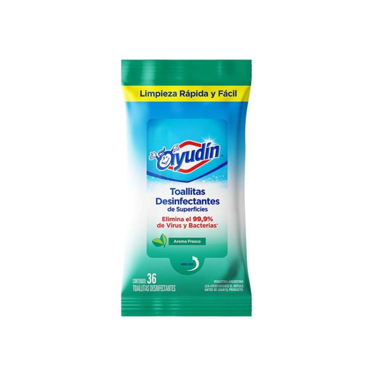 Ayudín Toallitas Flow Pack Fresca 36 paños 