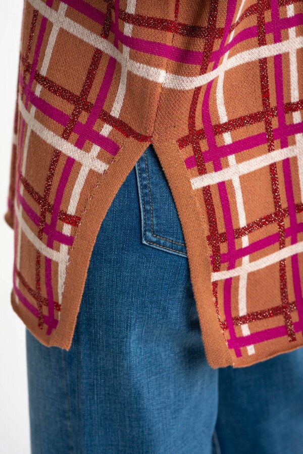 Sweater Intarsia Mocha