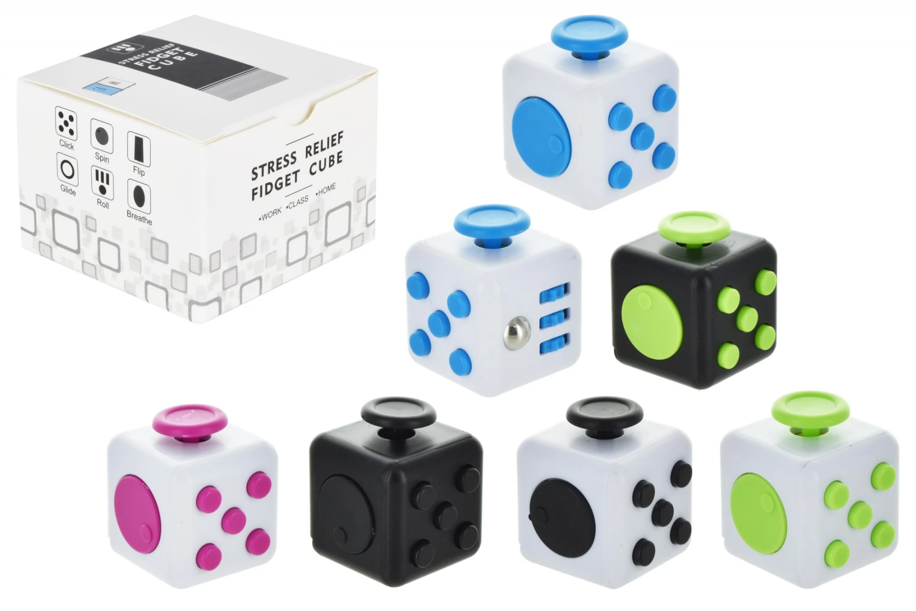 CUBO FIDGET SPINNER MANO 21316 