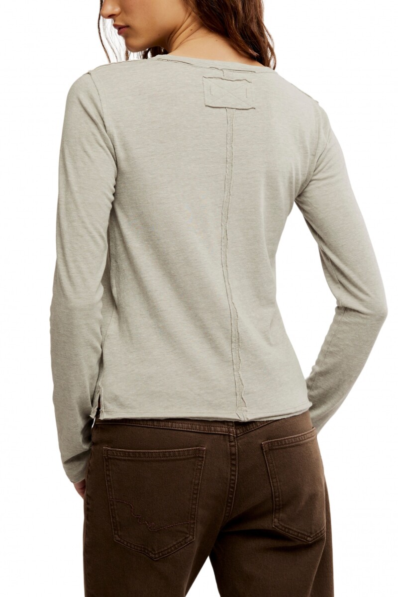 CAMISETA NOVA ML Natural