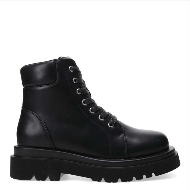 Bota de Mujer Miss Carol PONDS Borcego chato Negro