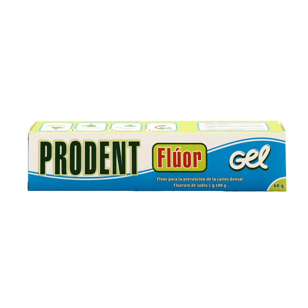 PRODENT FLUOR GEL DENTAL CJ X 60 GR.