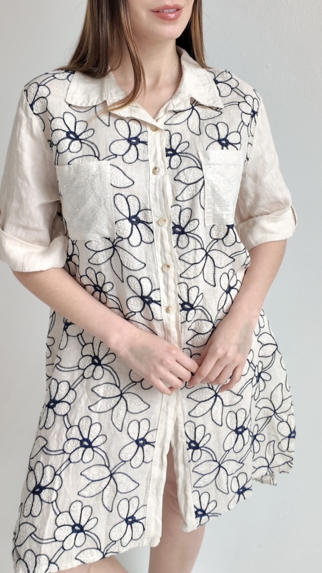 Vestido Andrea Beige