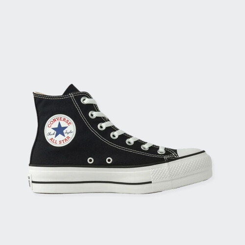 Championes Converse Chuck Taylor As Platform Hi Negro