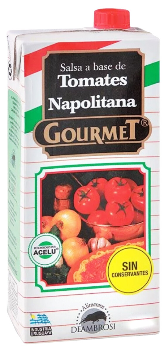 PULPA DE TOMATE GOURMET 206G NAPOLITANA 