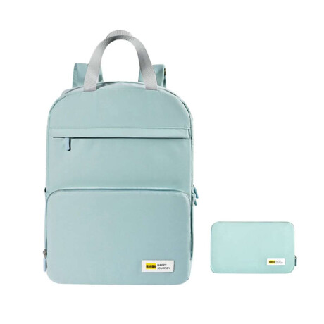 Mochila de tela plegable Verde