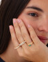 Sets Anillos Con strass Set De Anillos Con Strass - Dorado