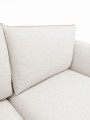 Sofá Kingston, 3 Cuerpos Beige
