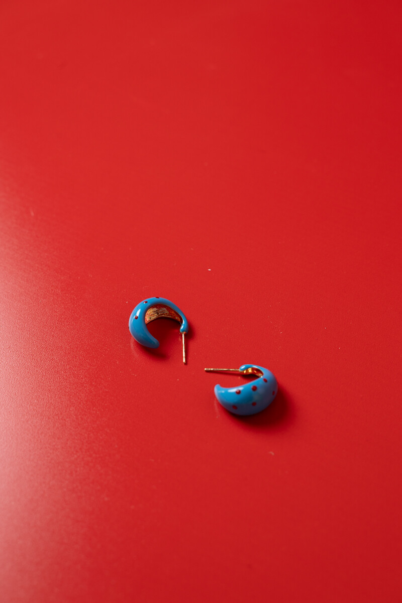 Polki Blue
