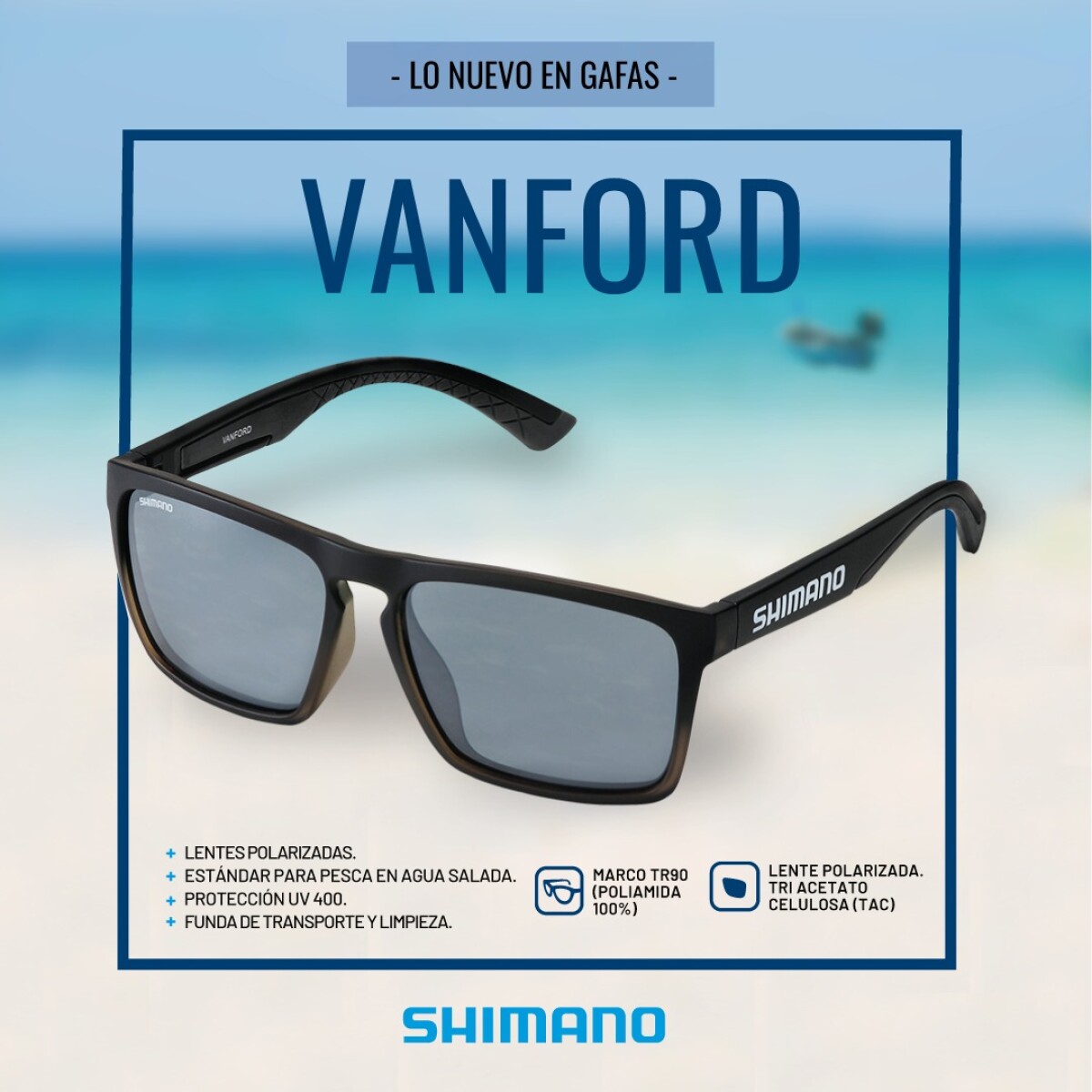 LENTE DE SOL SHIMANO VANFORD 