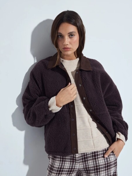 CAMPERA P.CAKE TEODORO CHOCOLATE