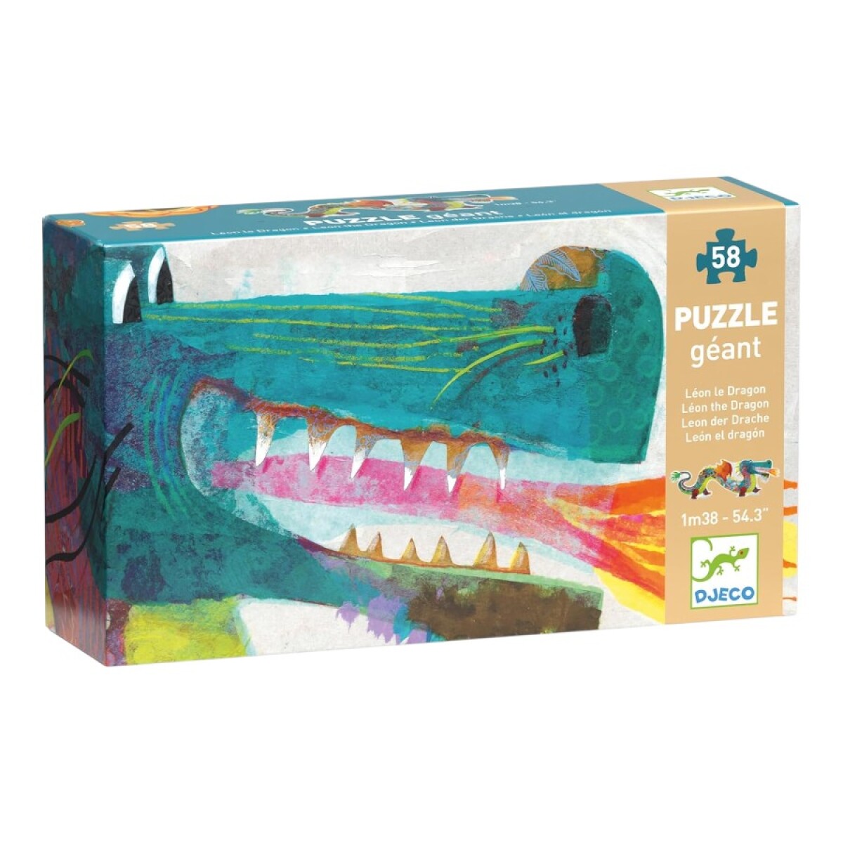 Puzzle Gigante Dragón Djeco 
