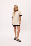 Vestido Rerhombus Crudo
