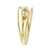 Anillo Galaxia de oro amarillo 18k con brillantes Anillo Galaxia de oro amarillo 18k con brillantes