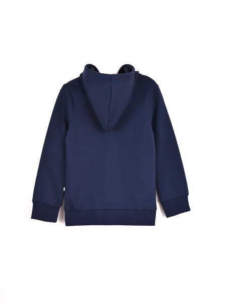 CANGURO CON CIERRE AZUL