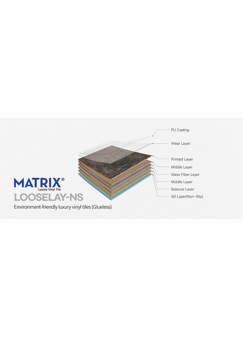 MATRIX TILE LLCT BALDOSA VINILICA MATRIX LLCT 6604 600X600X5MM