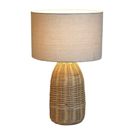 LAMPARA DE MESA RATTAN NATURAL LAMPARA DE MESA RATTAN NATURAL