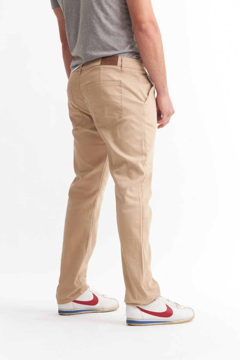 Pantalón recto BEIGE