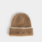 Gorro Gorro Peluche Bordado - Marron Camel