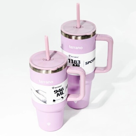 Vaso Spotie Cup Terrano Acero Inoxidable LILA
