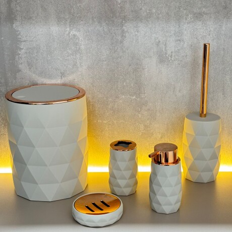Set de Accesorios de Baño 5 Piezas Polipropileno Set de Accesorios de Baño 5 Piezas Polipropileno