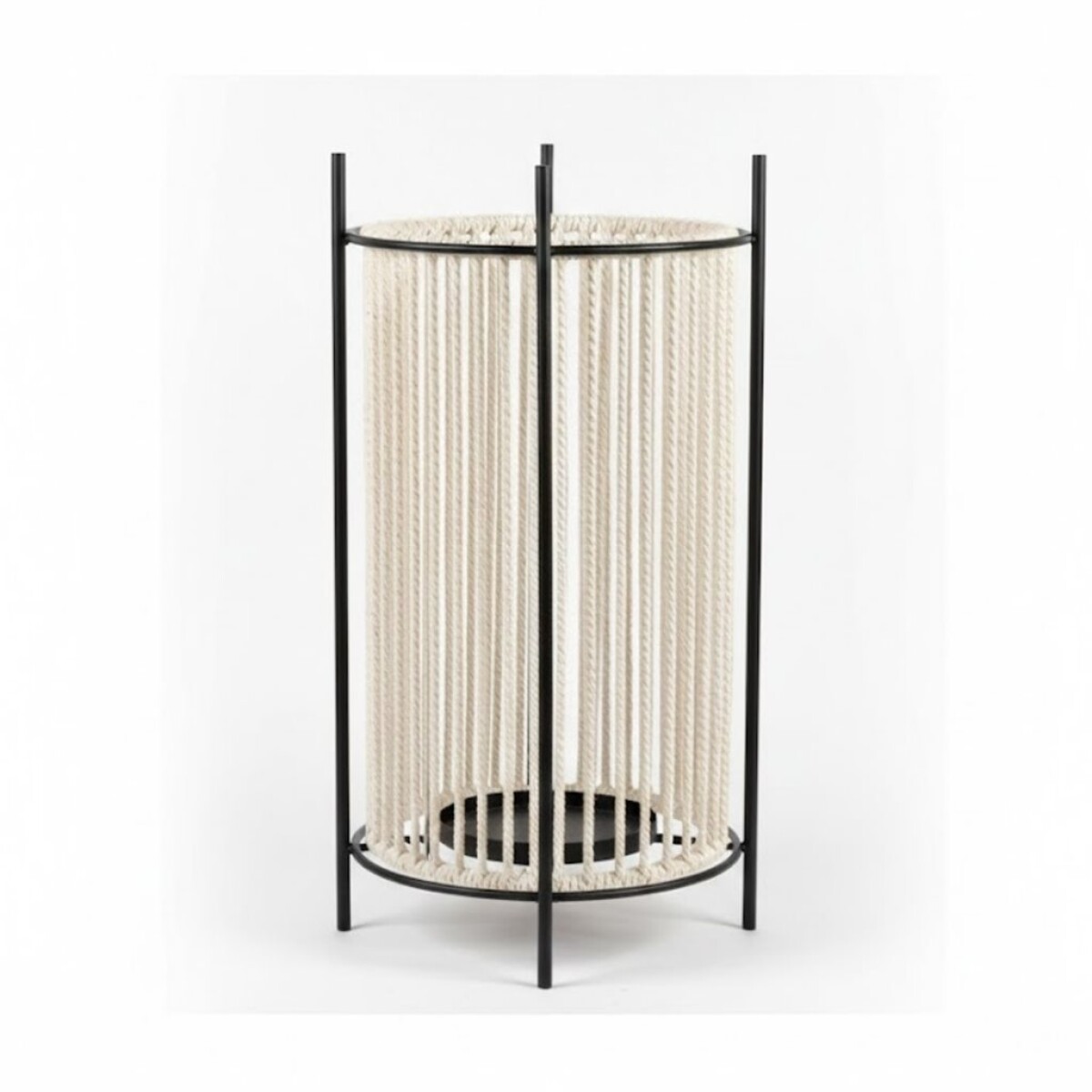 FANAL CILINDRICO METAL/CUERDA D17x34CM 