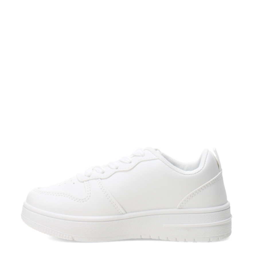 Championes de Niña Push Velcro Blanco