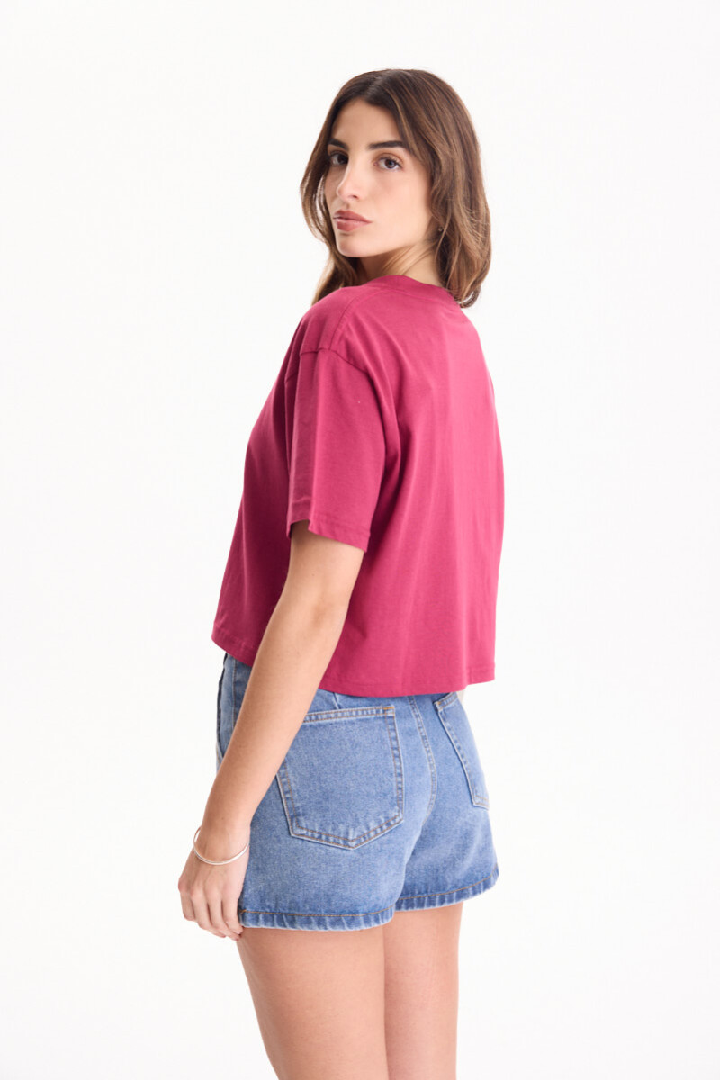 Remera Roma Bordeaux