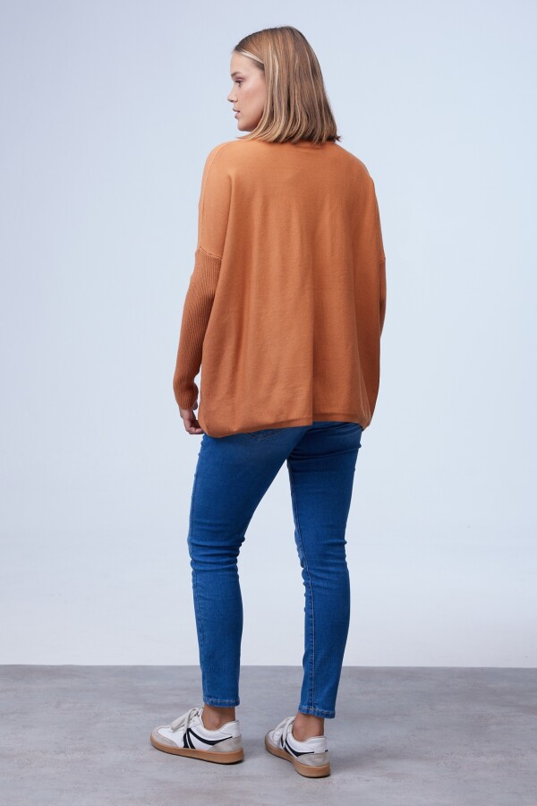Polera Oversize TOSTADO