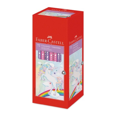 Lapiz Faber Eco Diseños Caja x 72 Diseño Unicornio