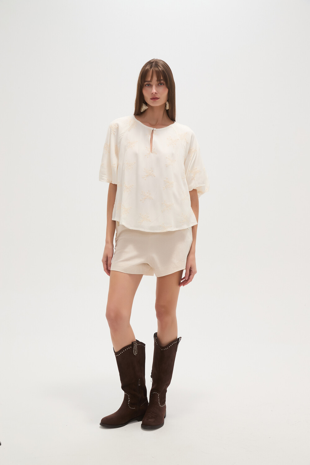 Blusa Jacinte Crudo / Natural