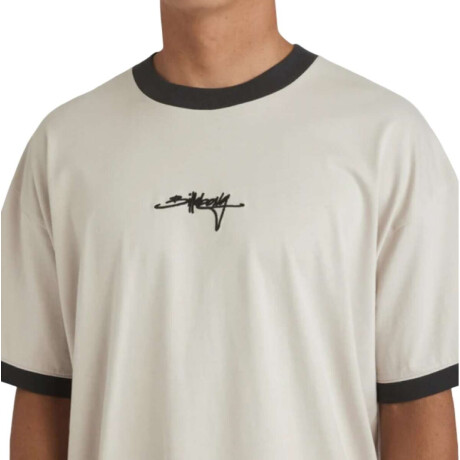 Remera MC Billabong Script Ringer Beige