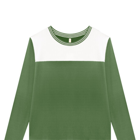 Blusa de Malla Vicenza Plus Size Verde