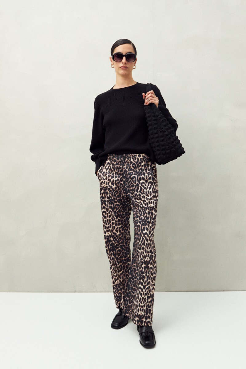 PANTALON BLUR Animal Print
