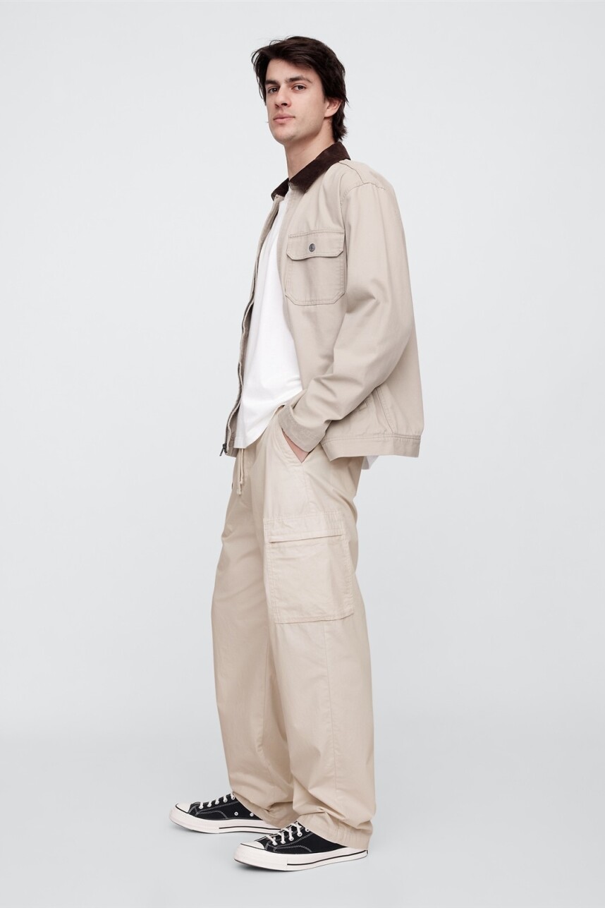 Pantalón Cargo Baggy Hombre Chino