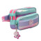 Bandolera Footy Emoticon Verde Agua - Violeta - Rosado